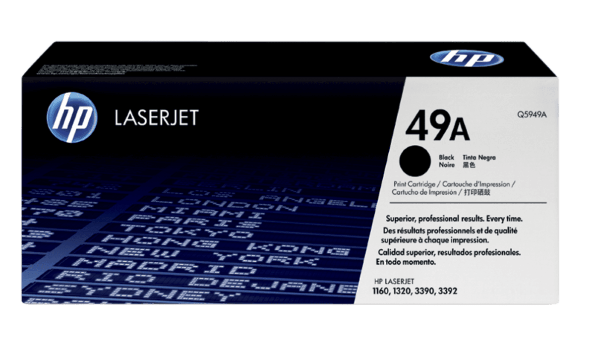 Q5949A ภาพตัวอย่างสินค้ารหัส Q5949A — บรรจุภัณฑ์อาจต่างกันตามล็อต