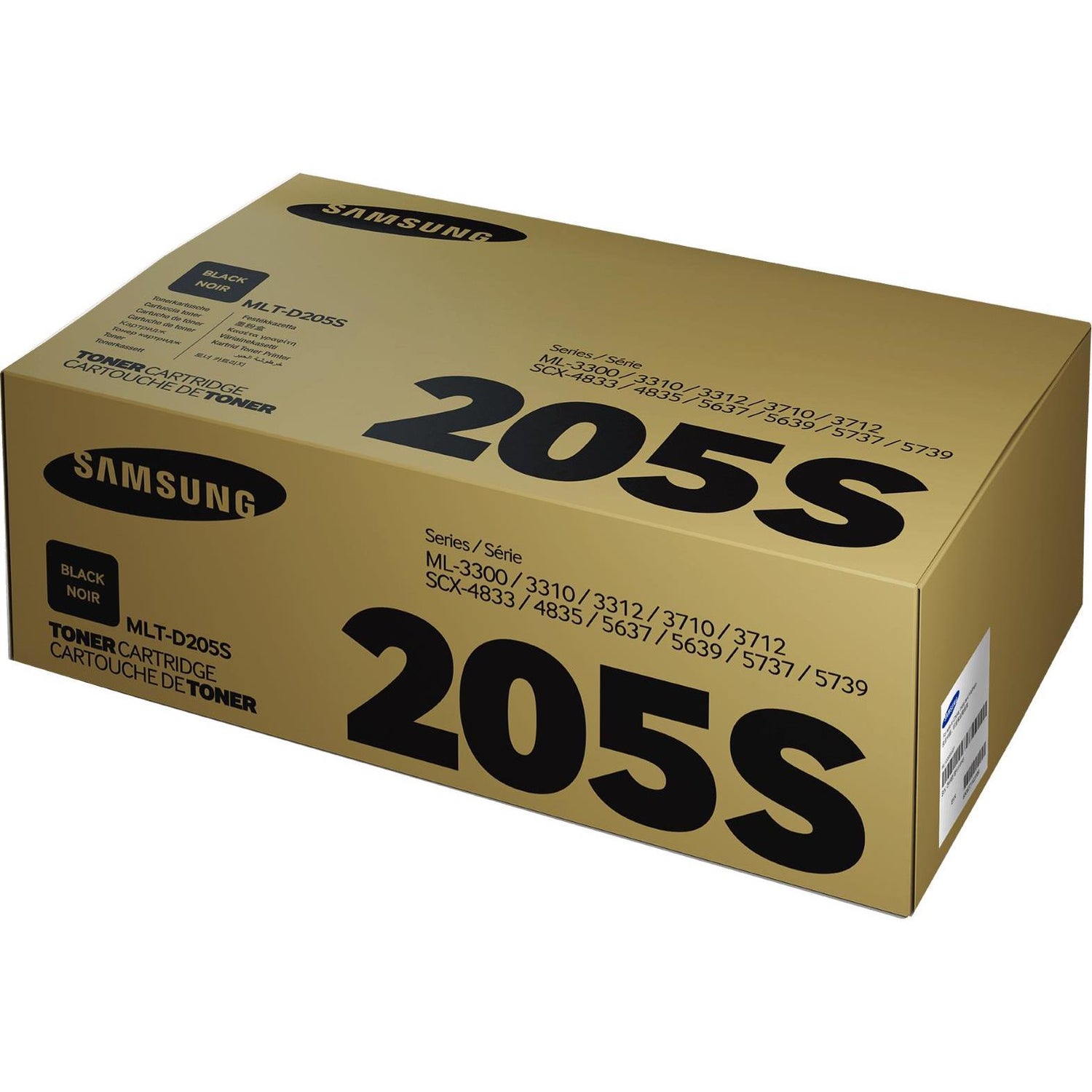 MLT-D205S ภาพตัวอย่างสินค้ารหัส MLT-D205S — บรรจุภัณฑ์อาจต่างกันตามล็อต
