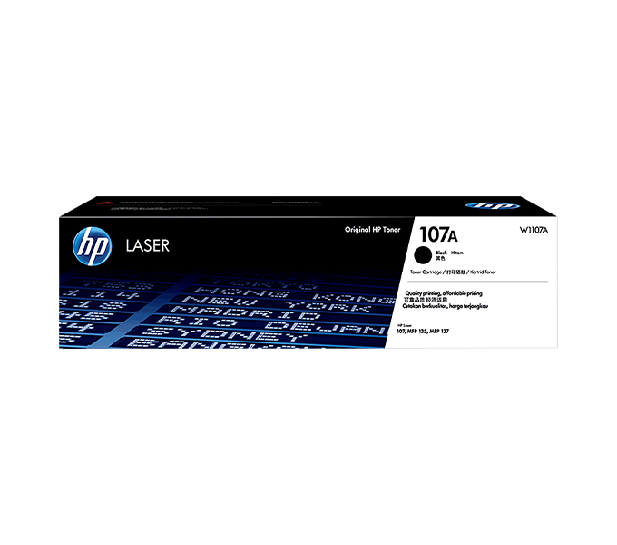 HP 107A สีดำ · W1107A