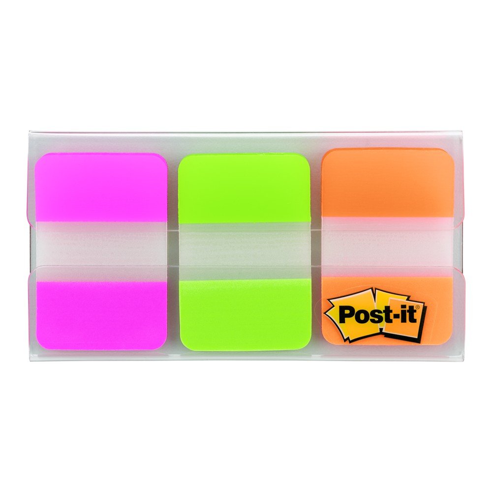 Post-it ดูราเบิล แท็บ 686 คละสี 1x1.5 นิ้ว