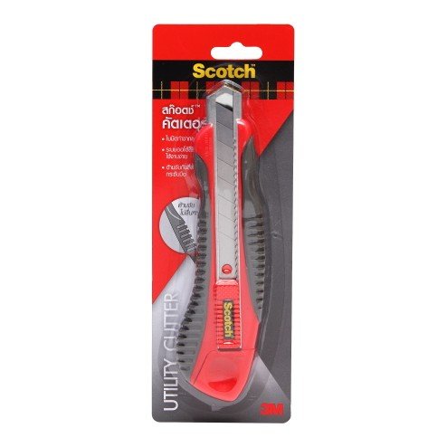 มีดคัตเตอร์ Scotch รุ่น 45L สีแดง