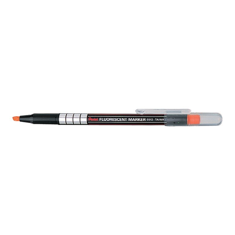 ปากกาไฮไลท์หัวตัด Pentel รุ่น S512