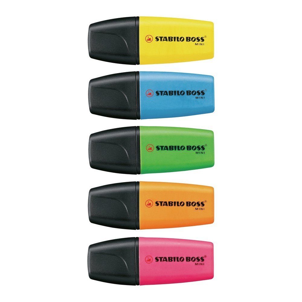 ปากกาเน้นข้อความ STABILO BOSS MINI