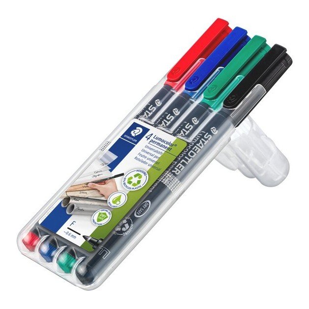 ปากกามาร์คเกอร์ STAEDTLER Lumocolor permanent pen 318