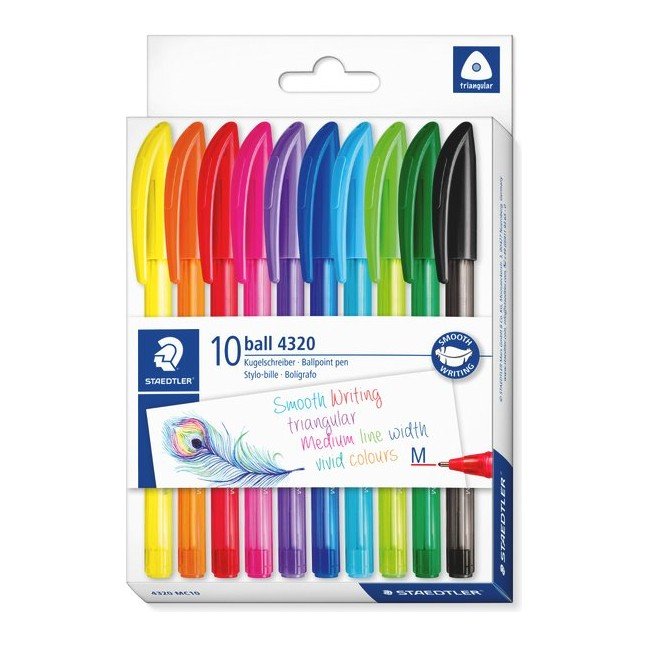 ปากกาลูกลื่น STAEDTLER ball 4320 M